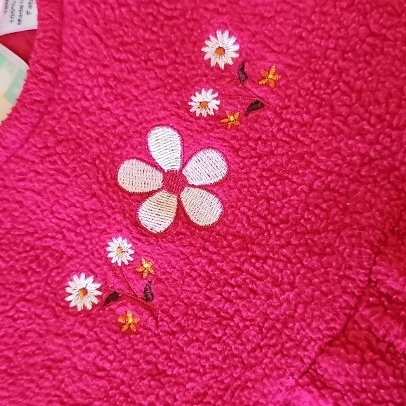 Vintage Sears Baby Fleece Overalls, 18 Months - Picture 3 of 9